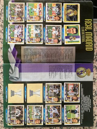 Álbum cromos Liga Fútbol 95-96