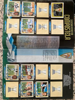 Álbum cromos Liga Fútbol 95-96