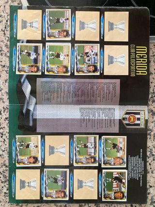 Álbum cromos Liga Fútbol 95-96