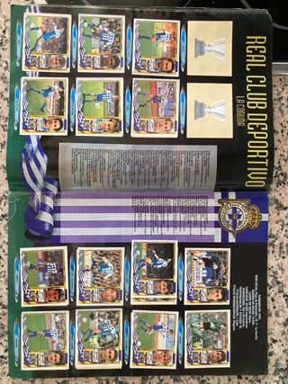 Álbum cromos Liga Fútbol 95-96