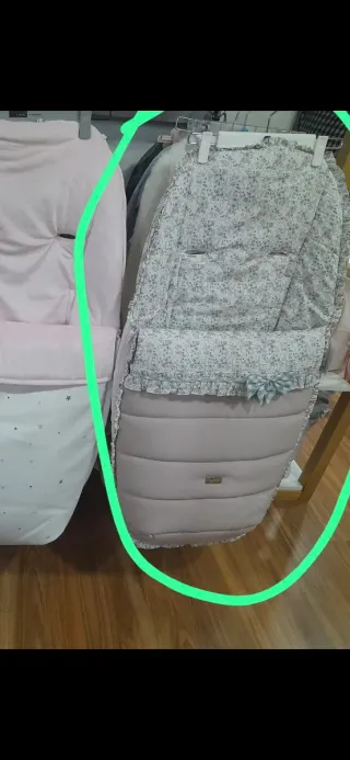 Saco para silla de paseo floral