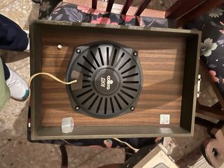 Tocadiscos Cosmo 1201 Beige/Gris