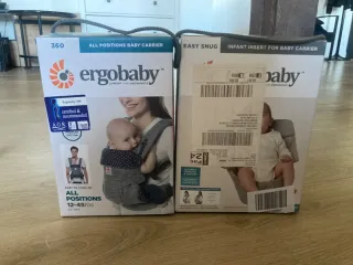 Mochila Ergobaby 360 + Reductor Easy Snug