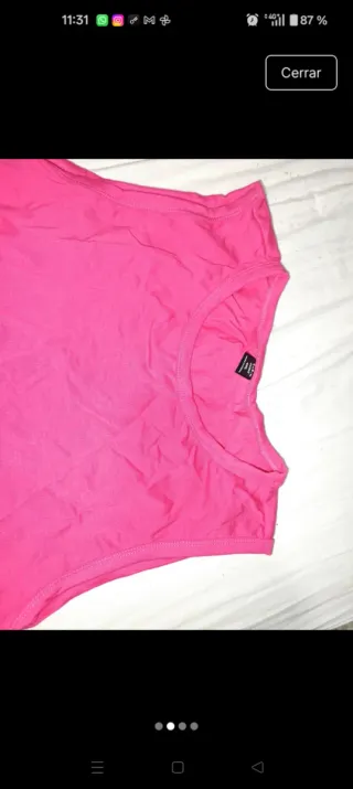 Body rosa sin estrenar