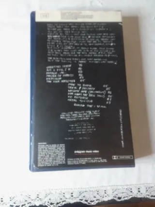 Metallica - Home Vid Cliff 'Em All video betamax