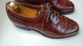 Church's Derby Brogue Pelle Marrone N.39
