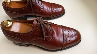 Church's Derby Brogue Pelle Marrone N.39