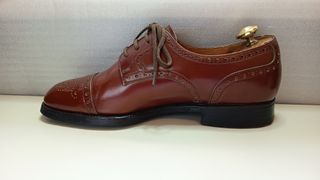 Church's Derby Brogue Pelle Marrone N.39