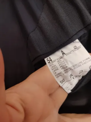 Chaqueta gris hombre talla 54