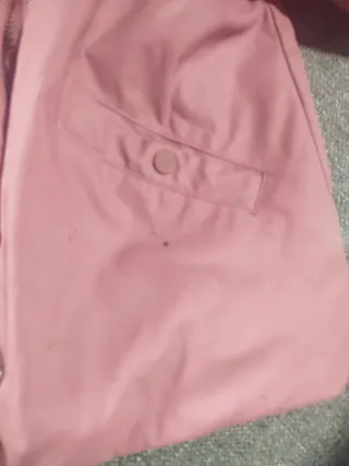 Abrigo/chubasquero niña talla 3-4