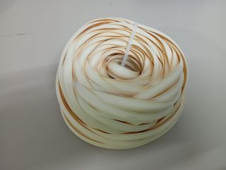 L26 Cinta cubre tornillos color crema 23m