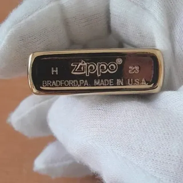 Zippo As De Picas A Doble Cara+Caja Madera Regalo