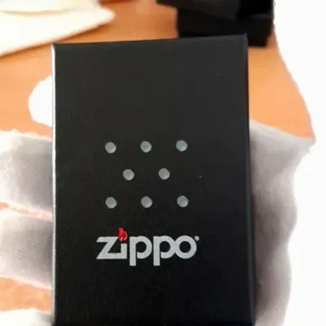Zippo As De Picas A Doble Cara+Caja Madera Regalo