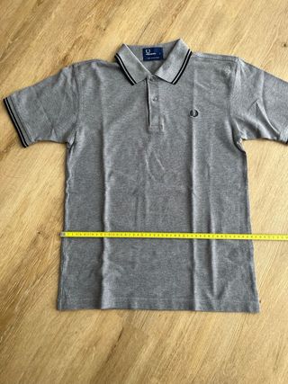 Polo Fred Perry Gris Talla S