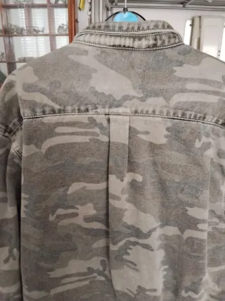 Camicia Zara Mimetica Pesante