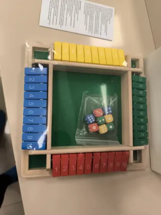 Juego de Madera para Aprender Números