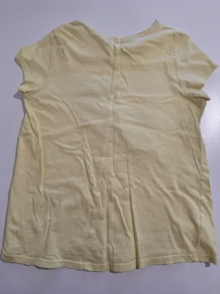 Camiseta niña amarilla "LA CARAVANA" 12 años