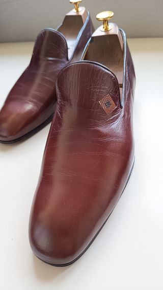 Mocassini Pollini Pelle Marrone Tg. 43