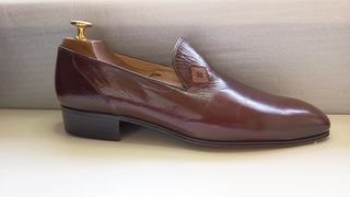 Mocassini Pollini Pelle Marrone Tg. 43