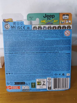 Hot Wheels Monster Trucks Jeep FC 2025