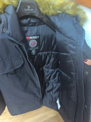 Chaqueta Geographical Norway Negra Talla S