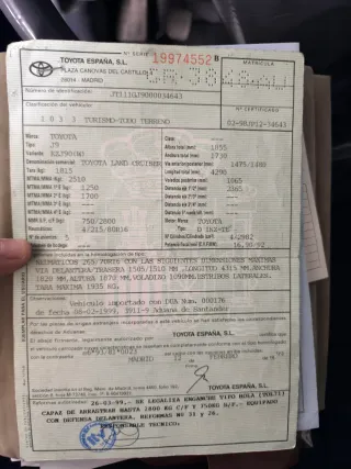 Toyota Land Cruiser 1998