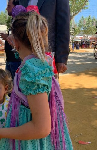 Traje de flamenca niña Errepe
