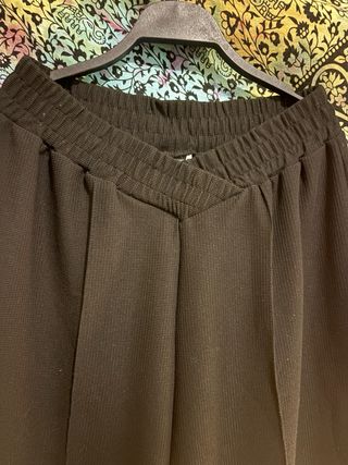 Pantalones anchos Shein negros talla 38