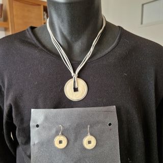 Conjunto Collar y Pendientes Fantasía