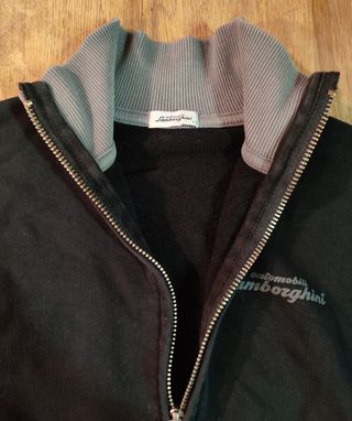 Felpa Lamborghini nera bambino XXL