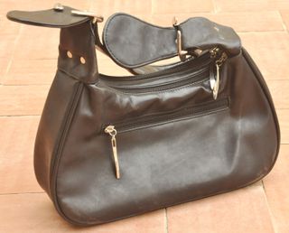 Bolso Negro Estilo Hippie