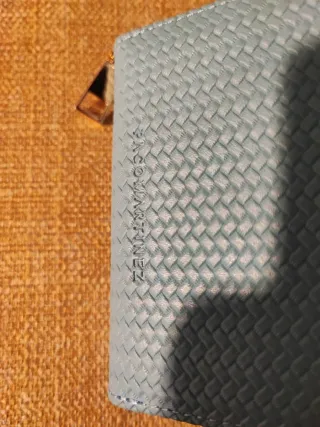 Cartera y monedero Paco Martínez azul