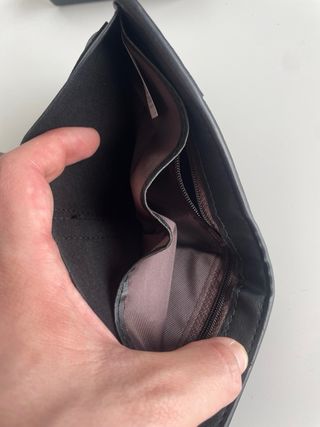 Cartera BOSS Piel Negra y Marrón