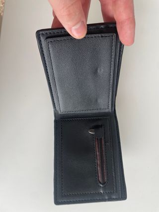 Cartera BOSS Piel Negra y Marrón