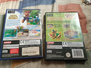 Cajas Nintendo GameCube Mario Party 5 y Sunshine