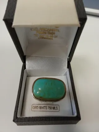 Anillo Plata 925 Piedra Natural