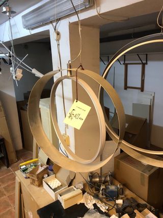 Lámparas de techo LED plateadas