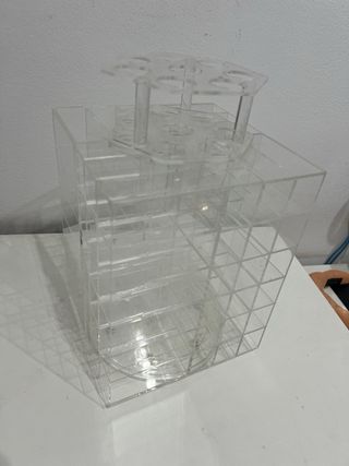 Organizador Maquillaje Acrílico Giratorio