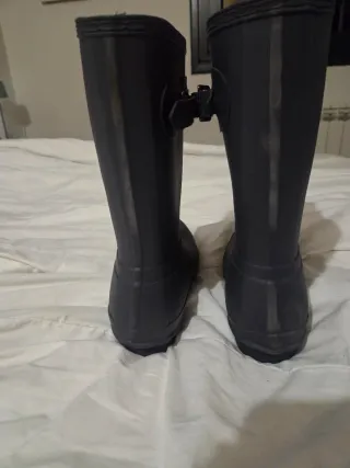 Botas Hunter Gris Oscuro Media Caña