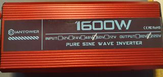 Inversor 1600W Onda Pura