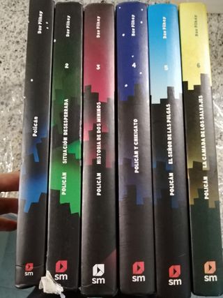 LIBROS POLICAN DEL 1 AL 6 Leed TODA la descripción