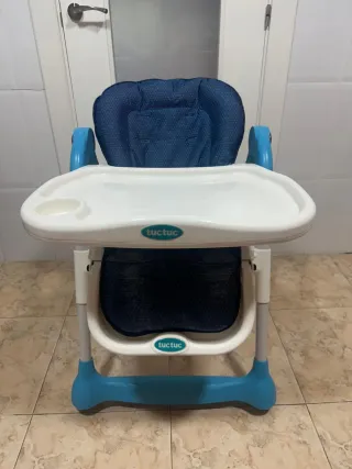 Trona Tuc Tuc Plegable Azul