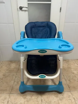 Trona Tuc Tuc Plegable Azul