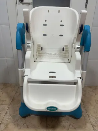 Trona Tuc Tuc Plegable Azul