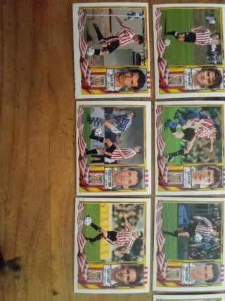Cromos Athletic Club 95-96 Colección Este