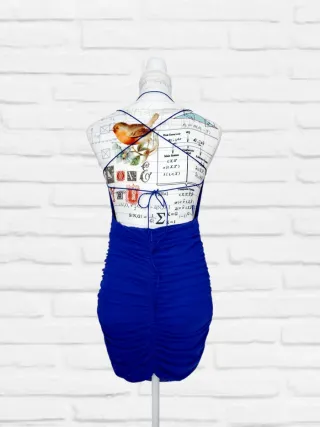 Vestido ajustado espalda abierta Talla S