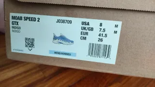 Merrell Moab Speed Zapatillas Azul/Gris