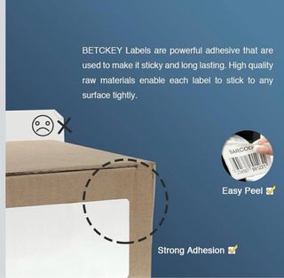 20 Rollos Etiquetas BETCKEY DK-11208 Precortadas