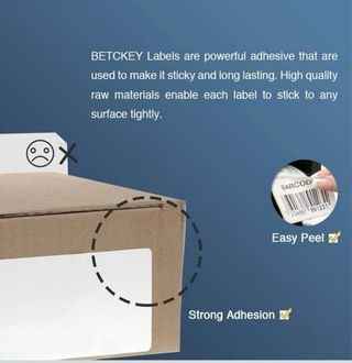 20 Rollos Etiquetas BETCKEY DK-11208 Precortadas