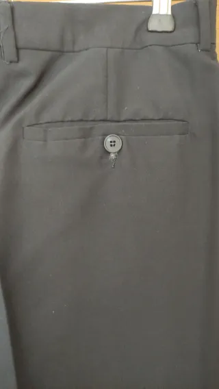 Pantalón de traje negro